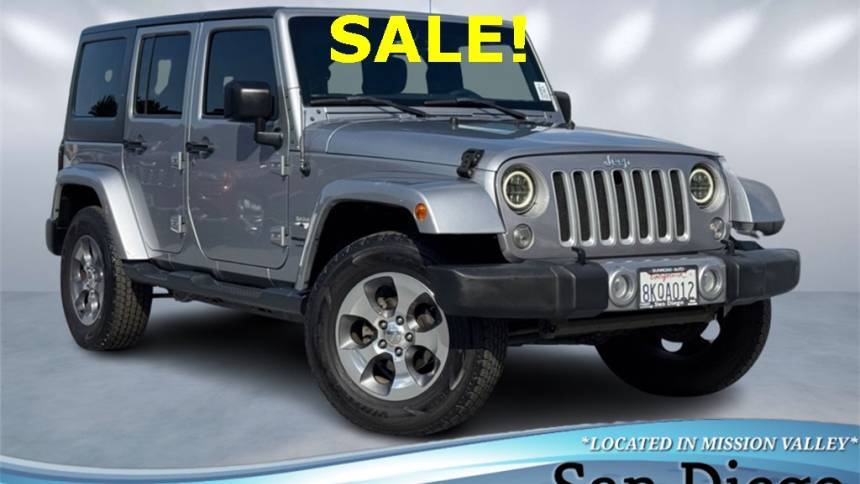 2018 Jeep Wrangler Sahara — SUV — 86,650 mi — San Diego, CA