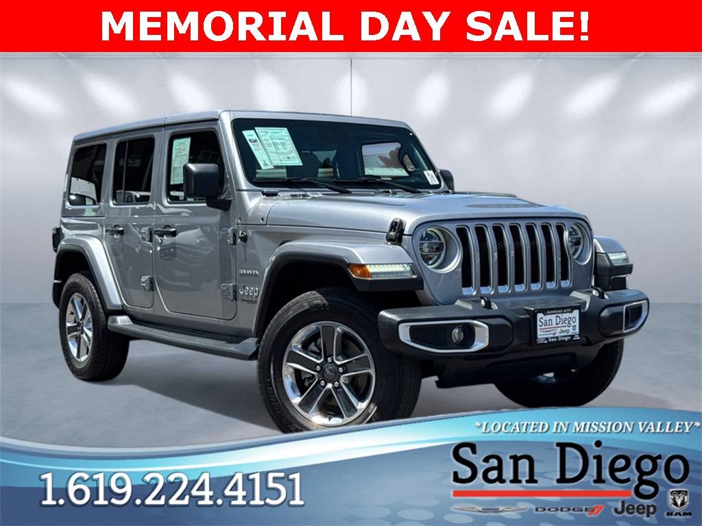2019 Jeep Wrangler Sahara — SUV — 49,612 mi — San Diego, CA