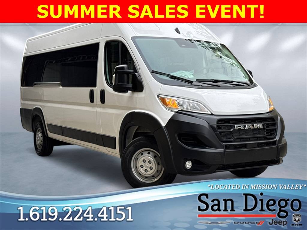 2023 Ram ProMaster Window Van 3500 — Passenger Van — 47 mi — San Diego, CA