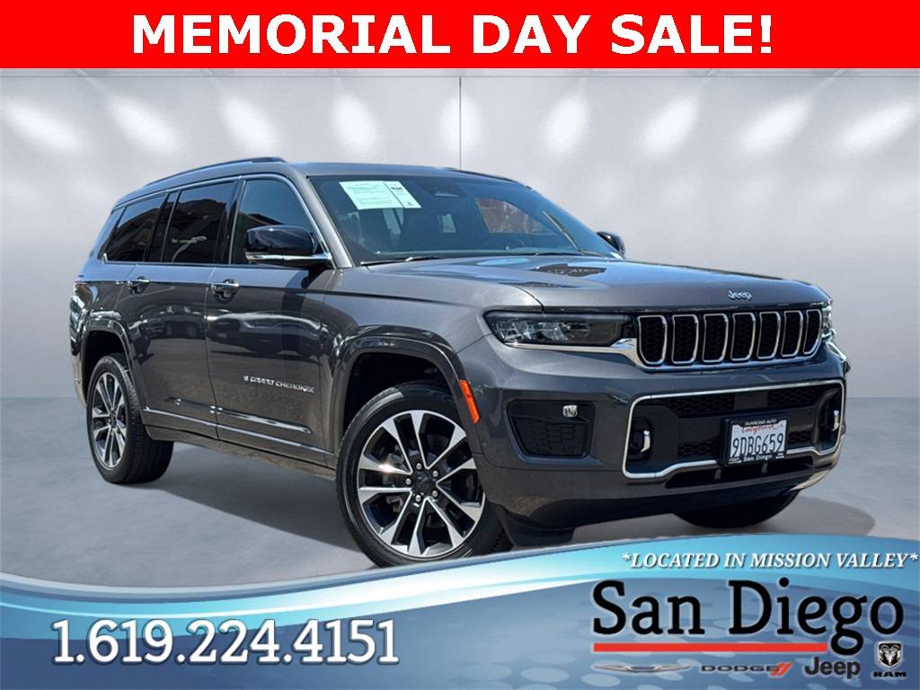 2022 Jeep Grand Cherokee Overland — SUV — 22,718 mi — San Diego, CA