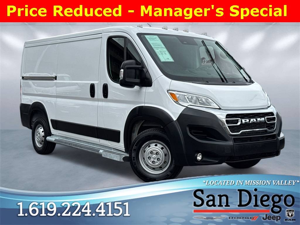 2023 Ram ProMaster Cargo Van 2500 — Cargo Van — 29,309 mi — San Diego, CA