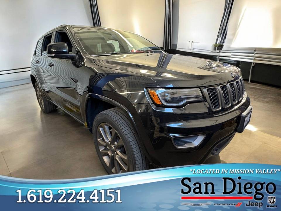 2016 Jeep Grand Cherokee Limited Anniversary — SUV — 60,365 mi — San Diego, CA
