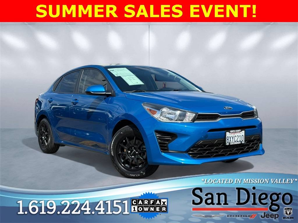 2021 Kia Rio S — Sedan — 45,942 mi — San Diego, CA