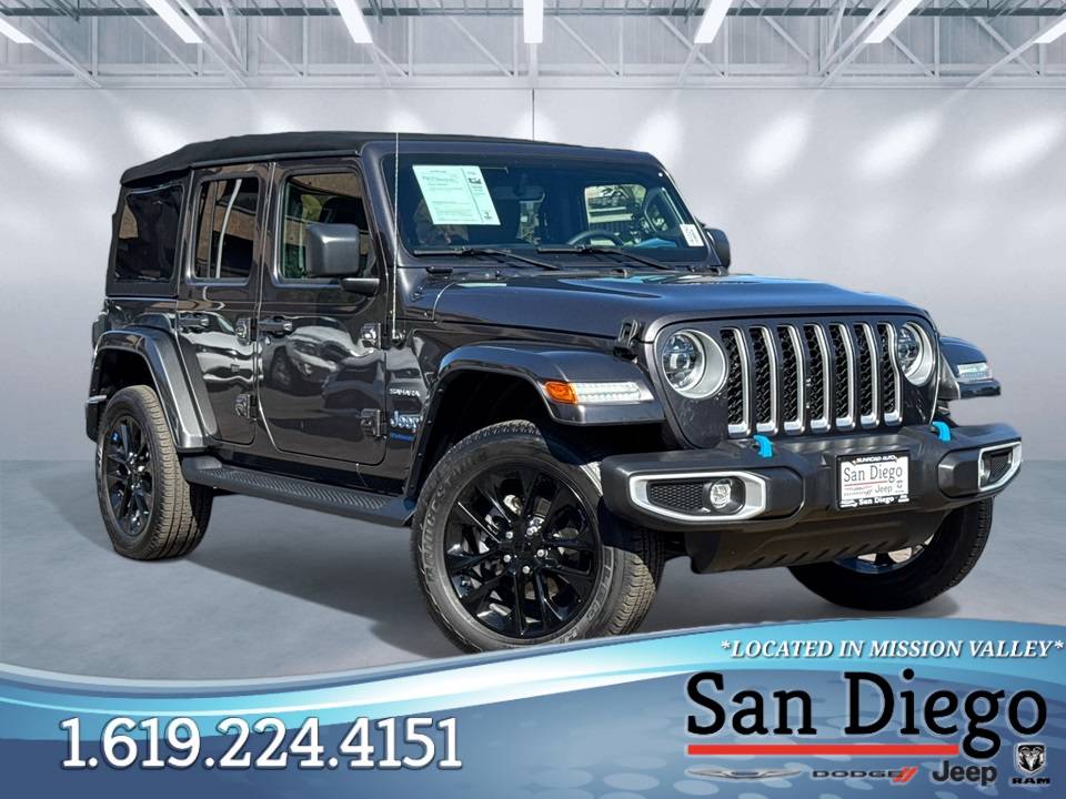 2023 Jeep Wrangler Sahara 4xe — SUV — 12,173 mi — San Diego, CA