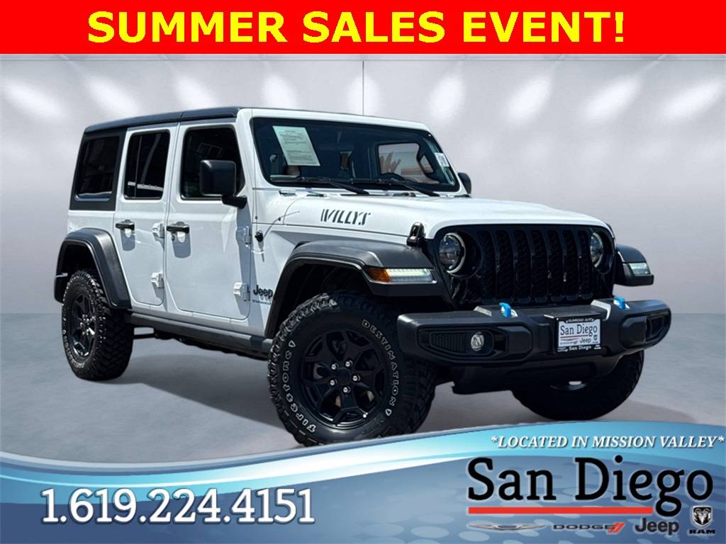 2023 Jeep Wrangler 4xe — SUV — 35,639 mi — San Diego, CA