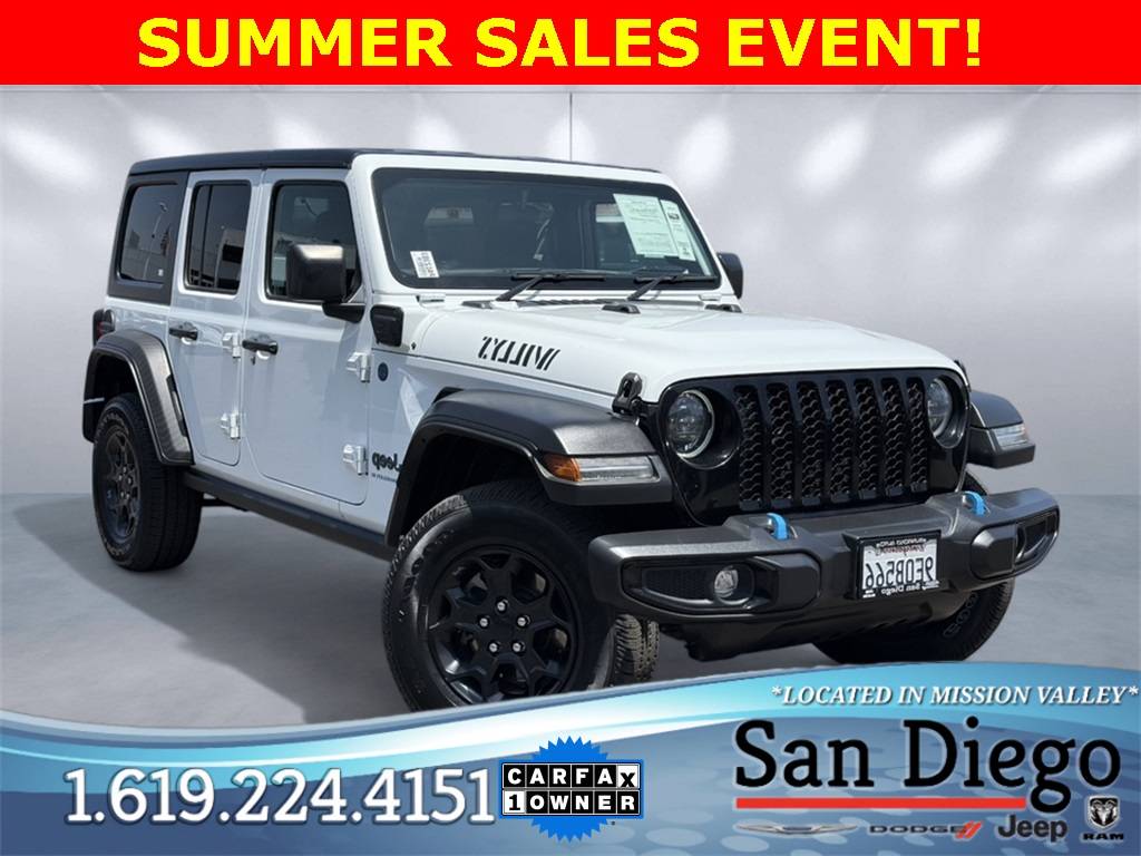 2023 Jeep Wrangler 4xe — SUV — 47,952 mi — San Diego, CA