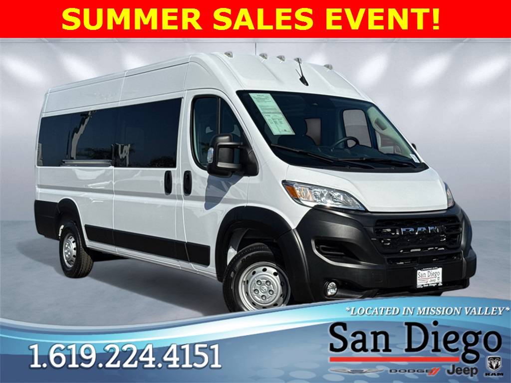 2023 Ram ProMaster Window Van 3500 — Passenger Van — 28 mi — San Diego, CA
