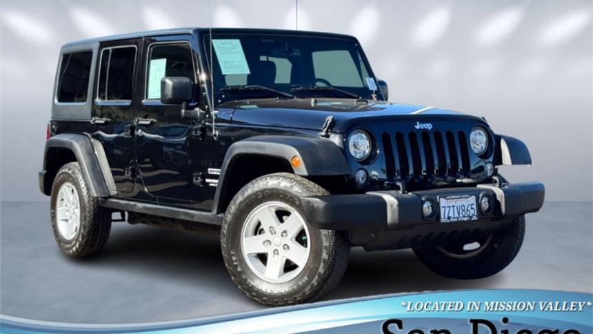 2017 Jeep Wrangler Sport — SUV — 87,162 mi — San Diego, CA