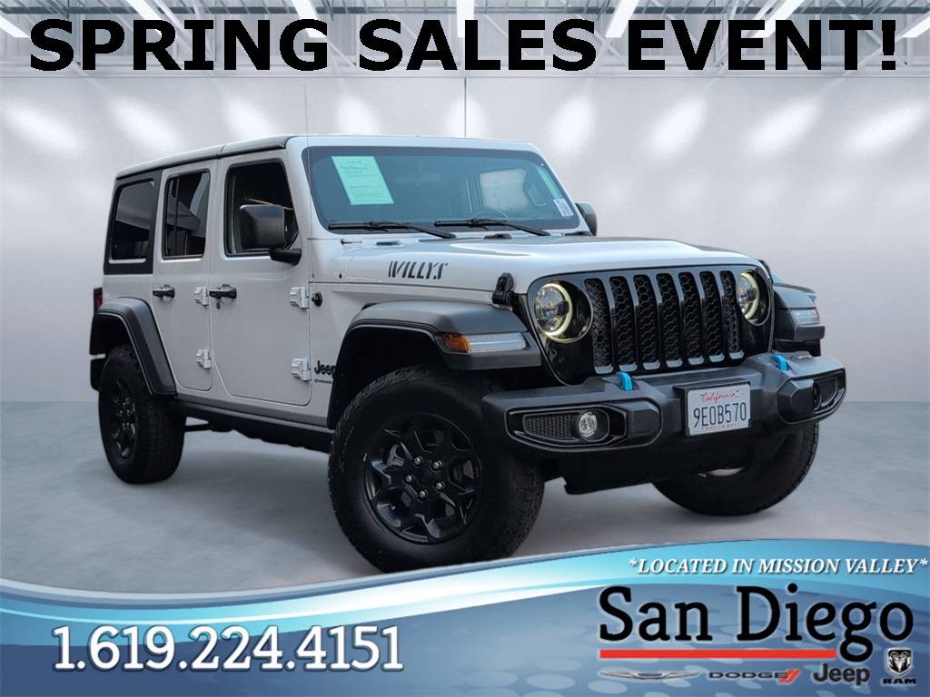 2023 Jeep Wrangler 4xe — SUV — 48,283 mi — San Diego, CA