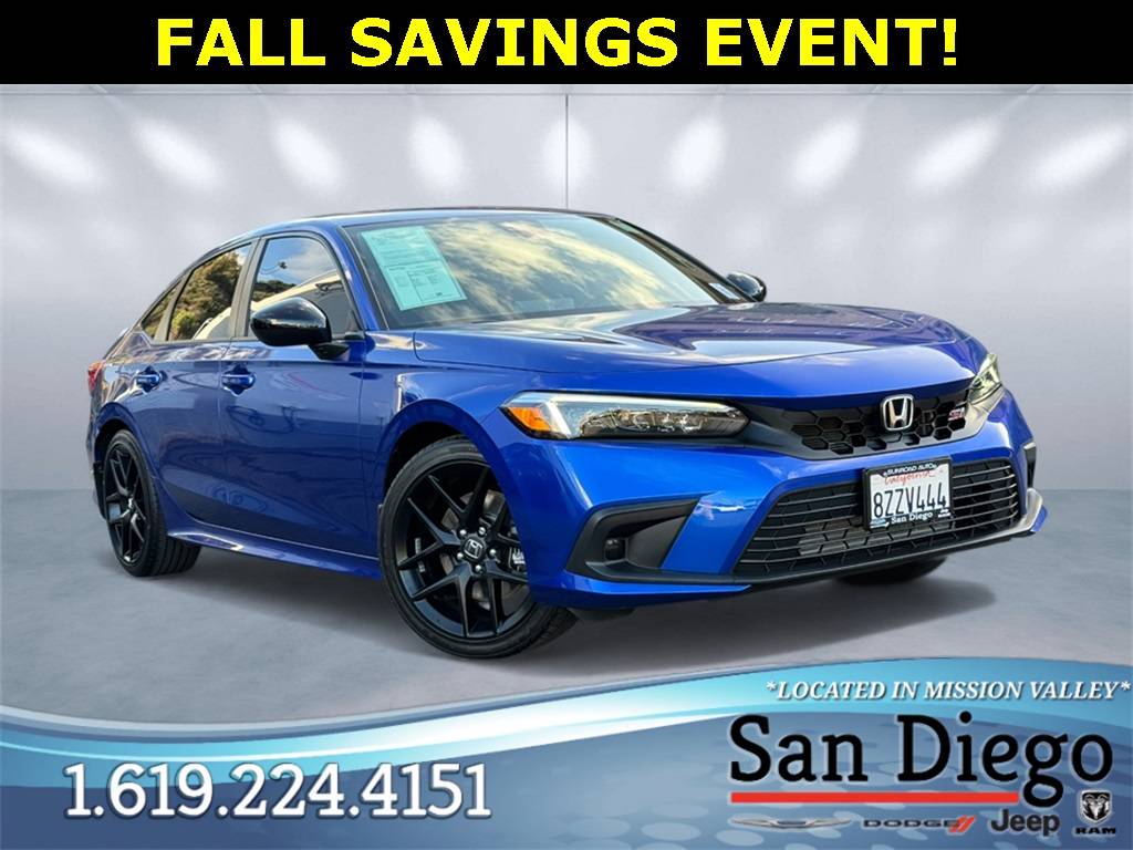2022 Honda Civic Si — Sedan — 19,866 mi — San Diego, CA
