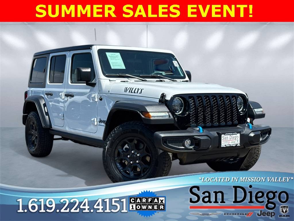 2023 Jeep Wrangler 4xe — SUV — 45,393 mi — San Diego, CA