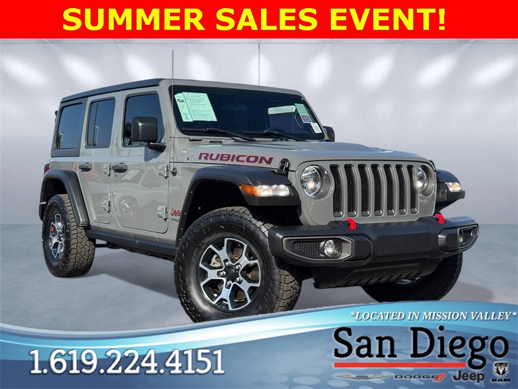2021 Jeep Wrangler Rubicon — SUV — 65,297 mi — San Diego, CA