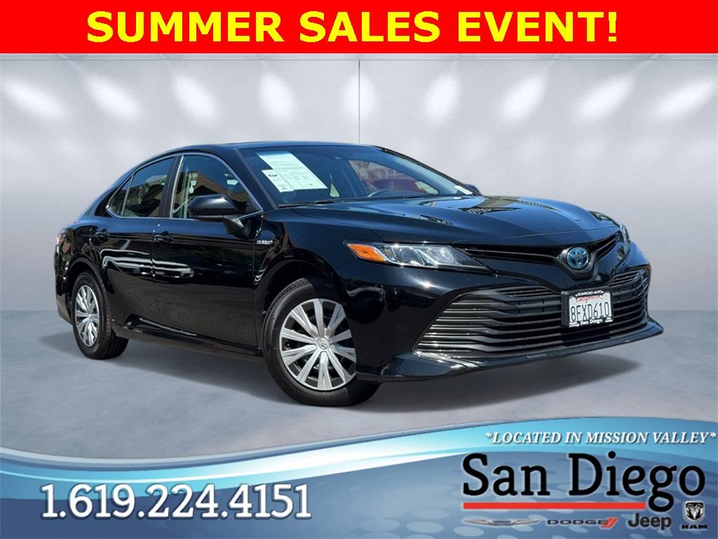 2018 Toyota Camry Hybrid LE — Sedan — 120,042 mi — San Diego, CA