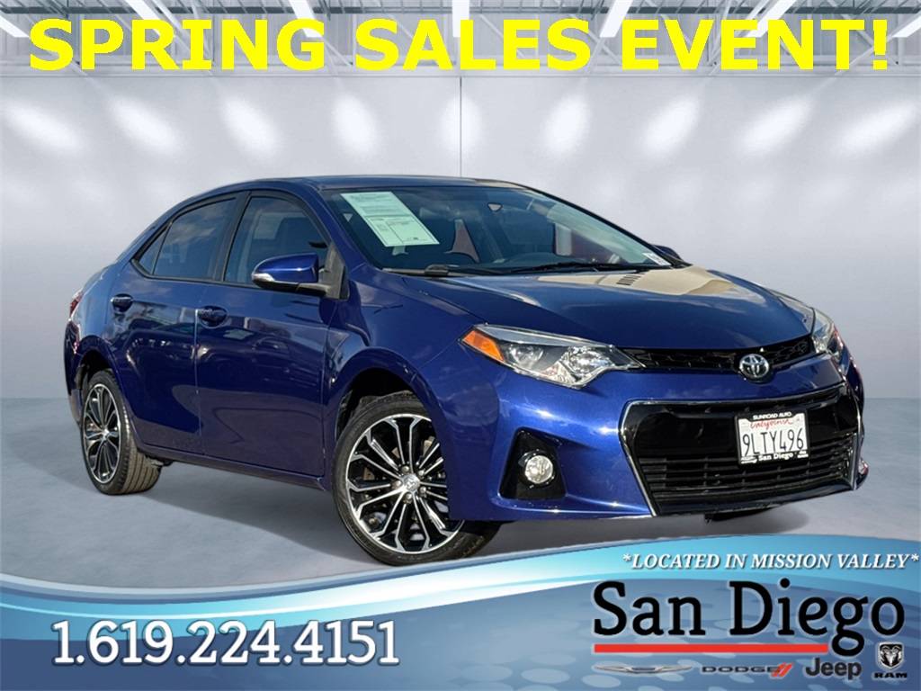 2014 Toyota Corolla L — Sedan — 87,764 mi — San Diego, CA