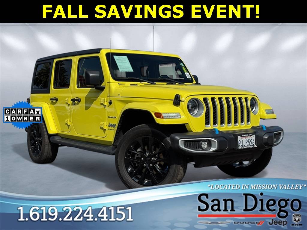 2023 Jeep Wrangler Sahara 4xe — SUV — 19,185 mi — San Diego, CA
