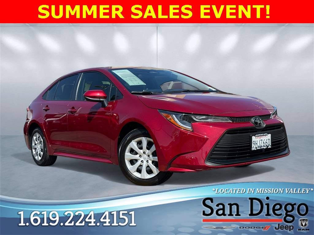 2023 Toyota Corolla LE — Sedan — 14,289 mi — San Diego, CA