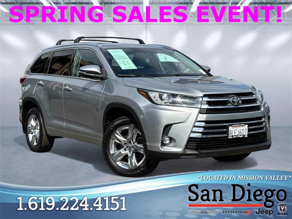 2019 Toyota Highlander Limited — SUV — 115,529 mi — San Diego, CA
