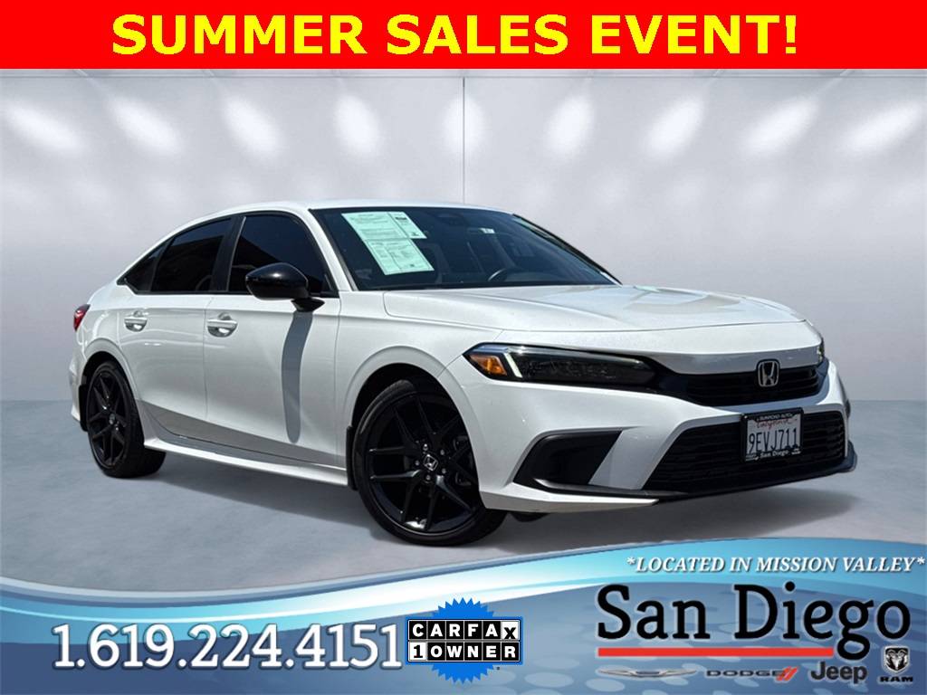 2023 Honda Civic Sport — Sedan — 52,158 mi — San Diego, CA