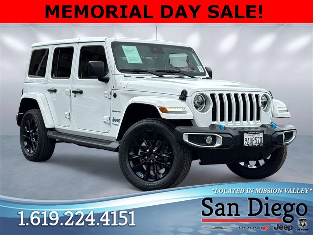 2022 Jeep Wrangler Sahara 4xe — SUV — 30,629 mi — San Diego, CA