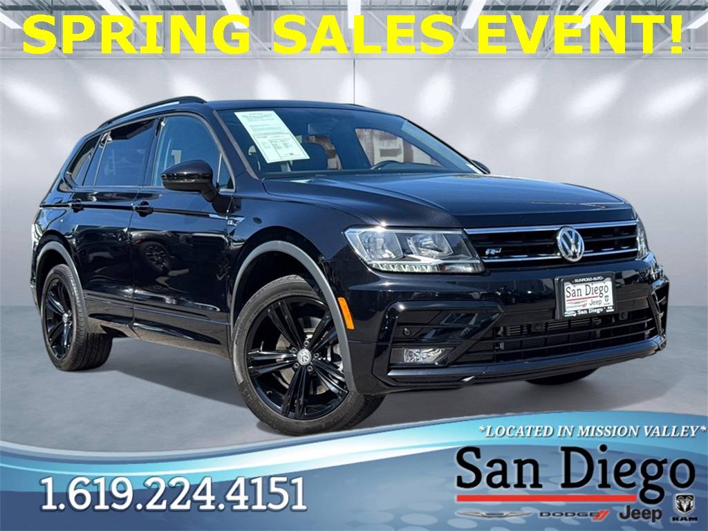 2019 Volkswagen Tiguan SEL R-Line Jet-Black — SUV — 19,398 mi — San Diego, CA