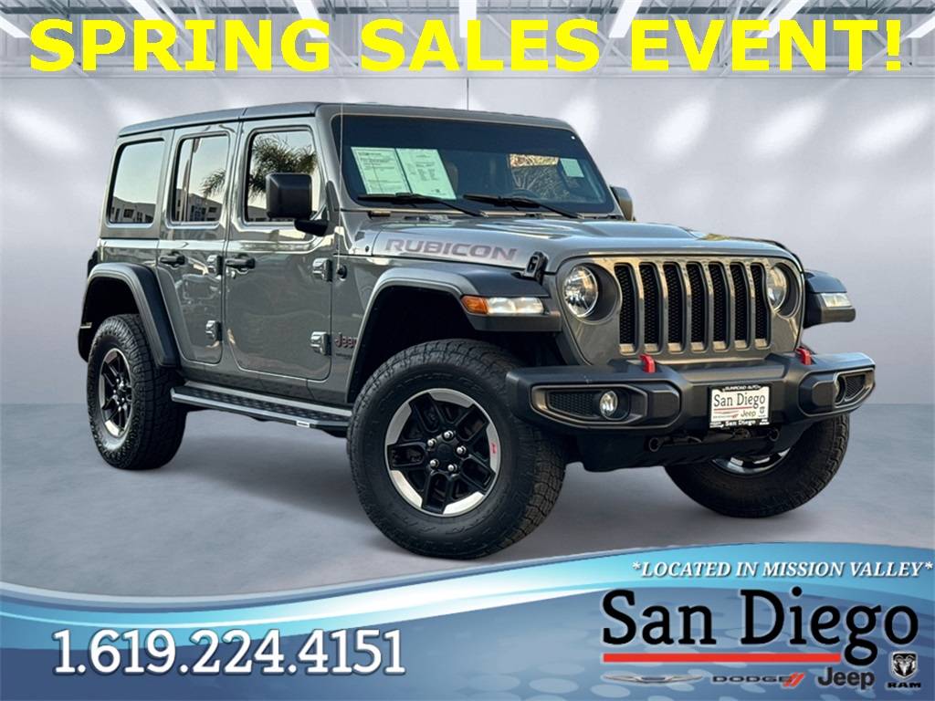 2018 Jeep Wrangler Rubicon — SUV — 80,106 mi — San Diego, CA