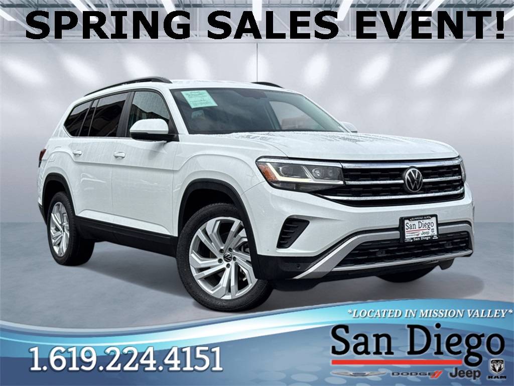 2021 Volkswagen Atlas SE with Technology — SUV — 62,220 mi — San Diego, CA