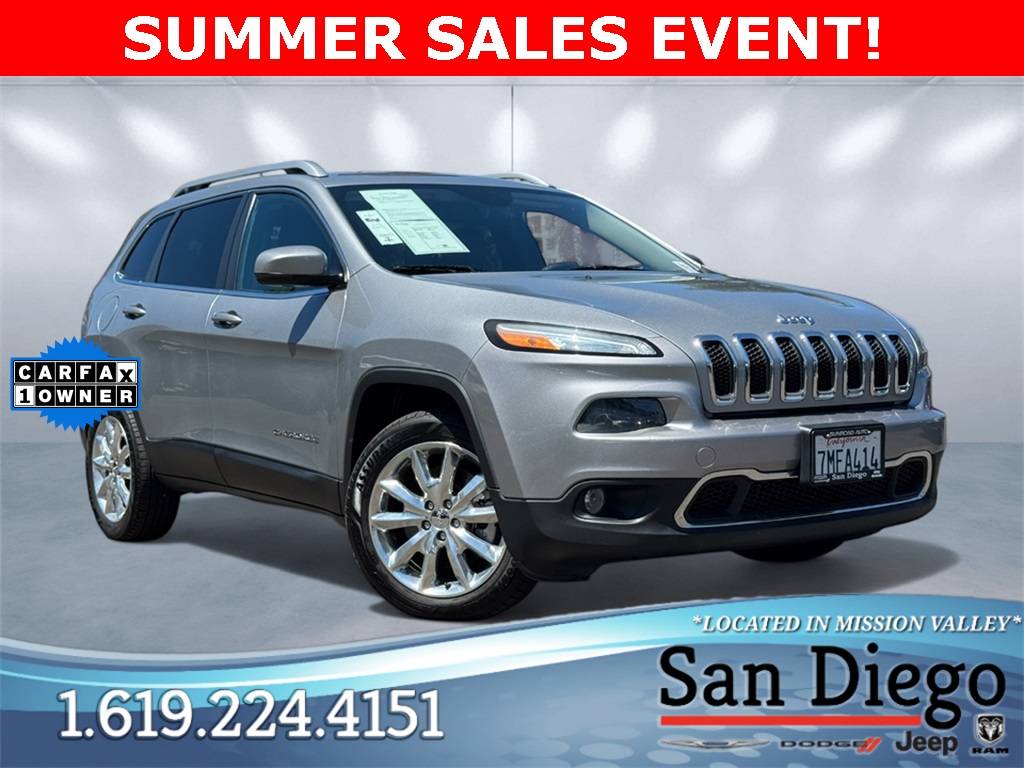 2014 Jeep Cherokee Limited — SUV — 102,127 mi — San Diego, CA