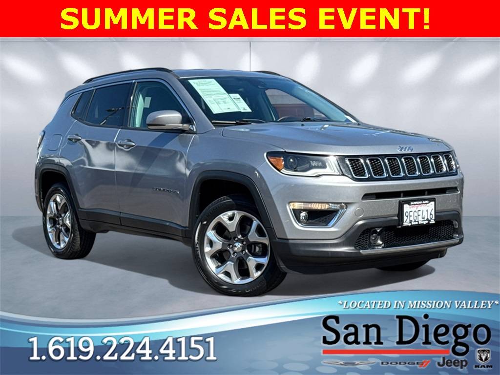 2018 Jeep Compass Limited — SUV — 101,966 mi — San Diego, CA