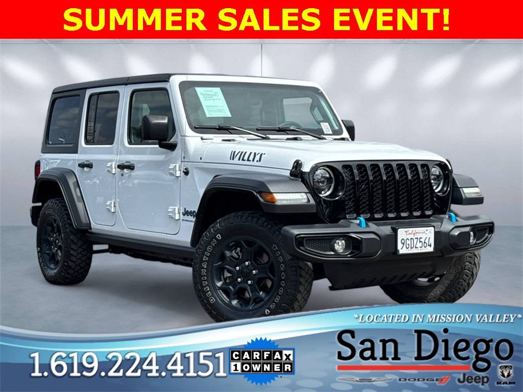2023 Jeep Wrangler 4xe — SUV — 46,737 mi — San Diego, CA