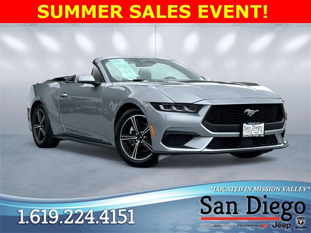 2024 Ford Mustang EcoBoost Premium — Convertible — 10,553 mi — San Diego, CA