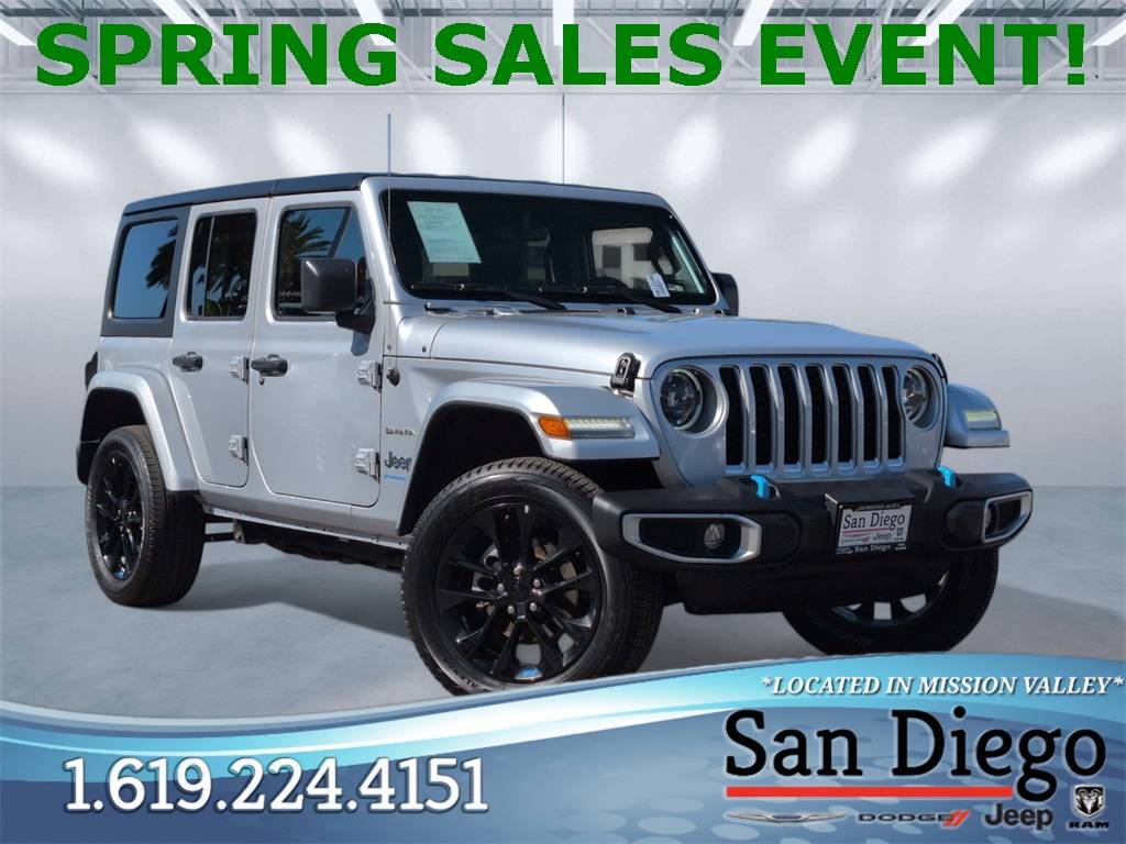 2023 Jeep Wrangler Sahara 4xe — SUV — 44,568 mi — San Diego, CA