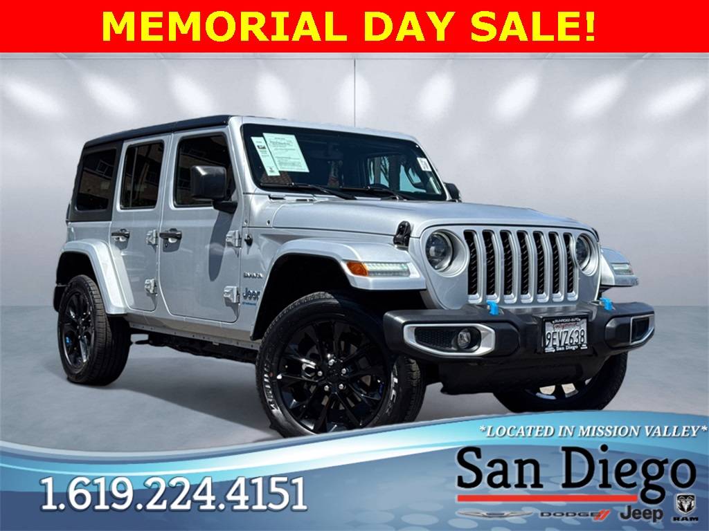 2023 Jeep Wrangler Sahara 4xe — SUV — 54,906 mi — San Diego, CA