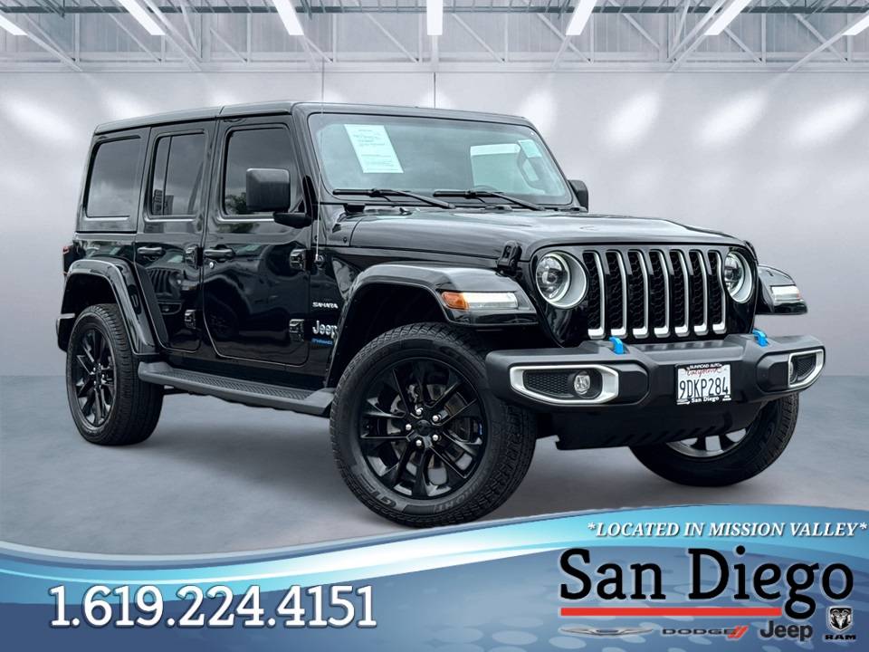 2023 Jeep Wrangler Sahara 4xe — SUV — 47,821 mi — San Diego, CA