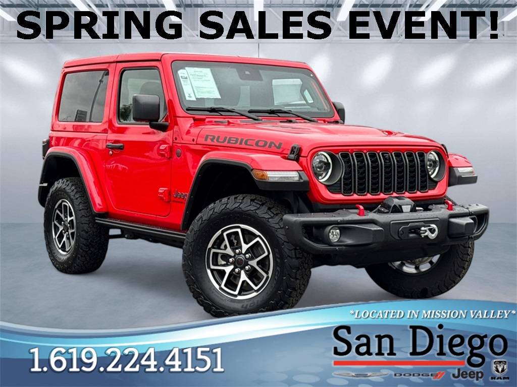 2024 Jeep Wrangler Rubicon X — SUV — 3,445 mi — San Diego, CA