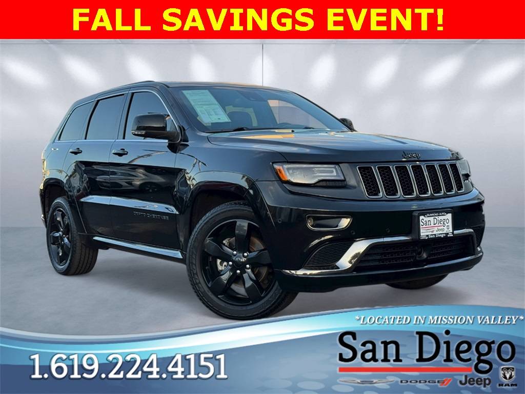 2015 Jeep Grand Cherokee High Altitude — SUV — 105,050 mi — San Diego, CA