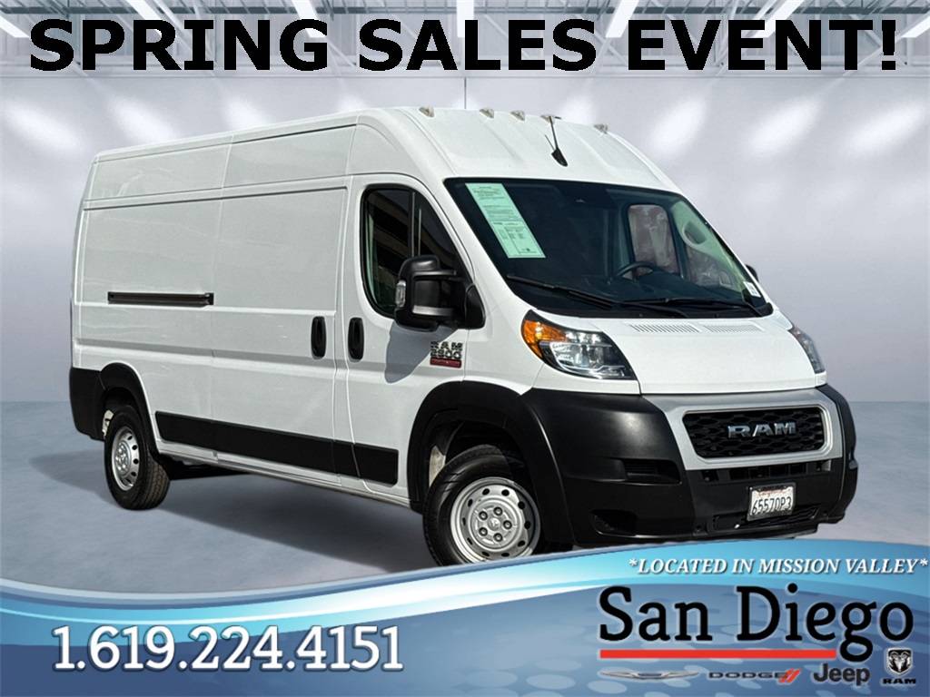 2022 Ram ProMaster Cargo Van 2500 — Cargo Van — 36,002 mi — San Diego, CA