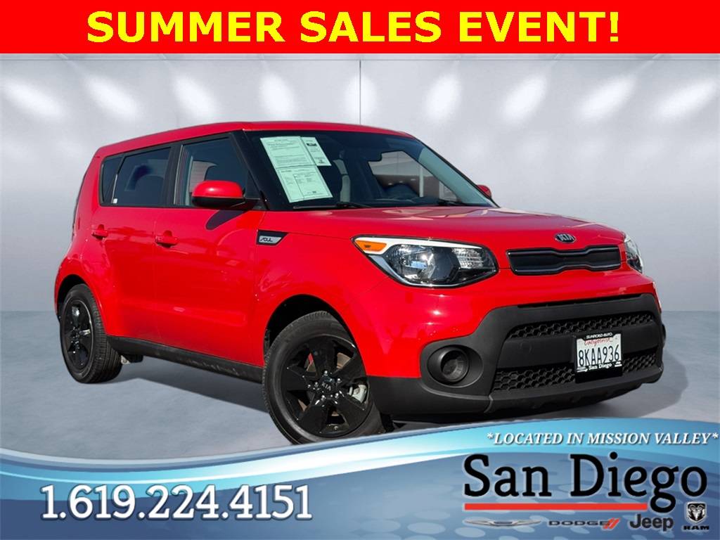 2019 Kia Soul Base — Hatchback — 83,551 mi — San Diego, CA