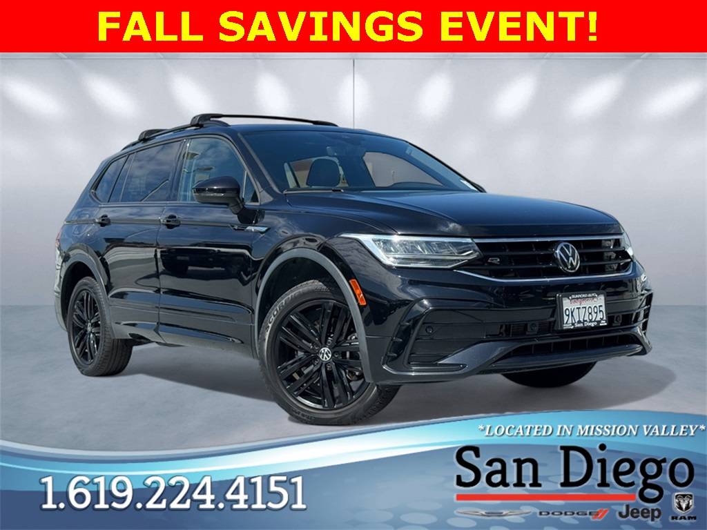 2022 Volkswagen Tiguan SE R-Line Black — SUV — 31,325 mi — San Diego, CA