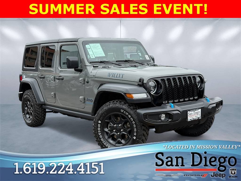 2023 Jeep Wrangler 4xe — SUV — 51,231 mi — San Diego, CA