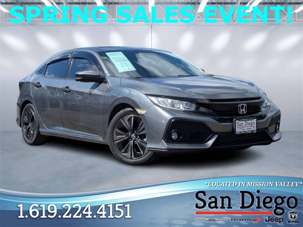 2019 Honda Civic EX — Hatchback — 83,067 mi — San Diego, CA