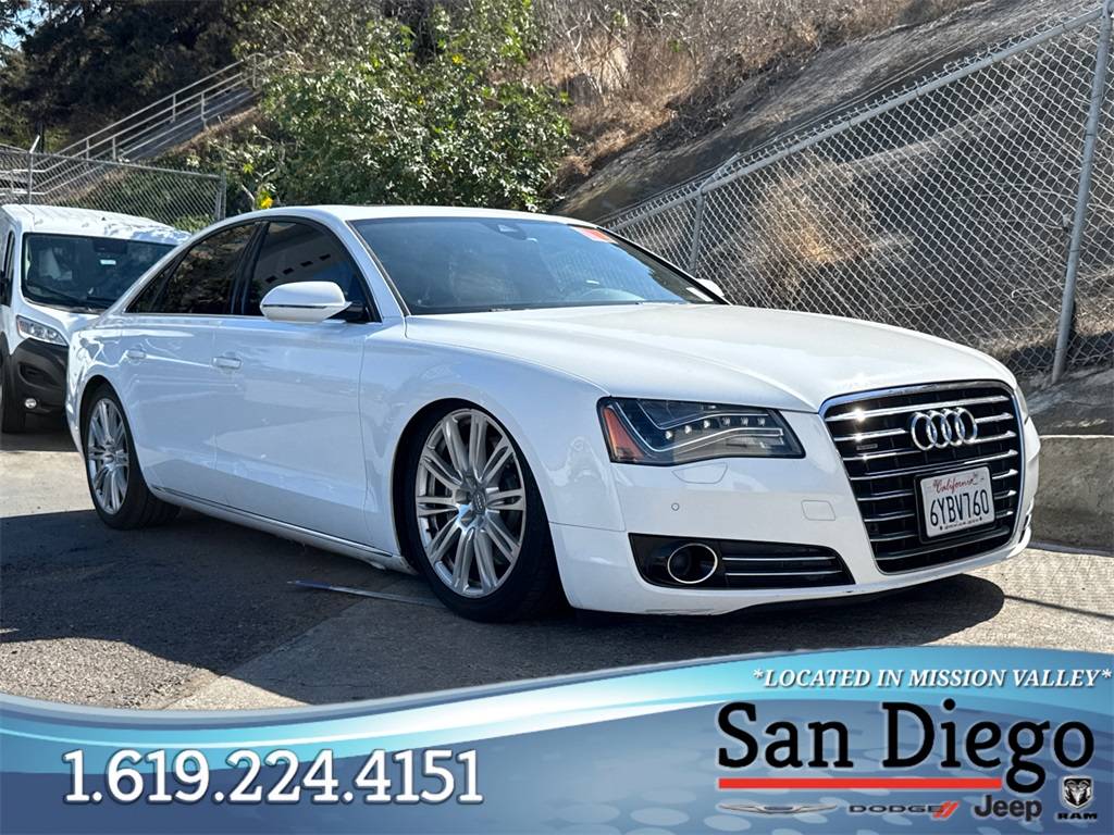 2012 Audi A8 4.2L — Sedan — 143,762 mi — San Diego, CA