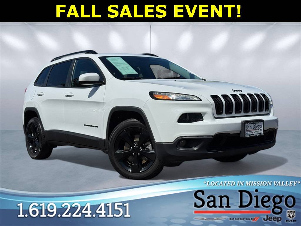 2018 Jeep Cherokee Latitude — SUV — 74,895 mi — San Diego, CA
