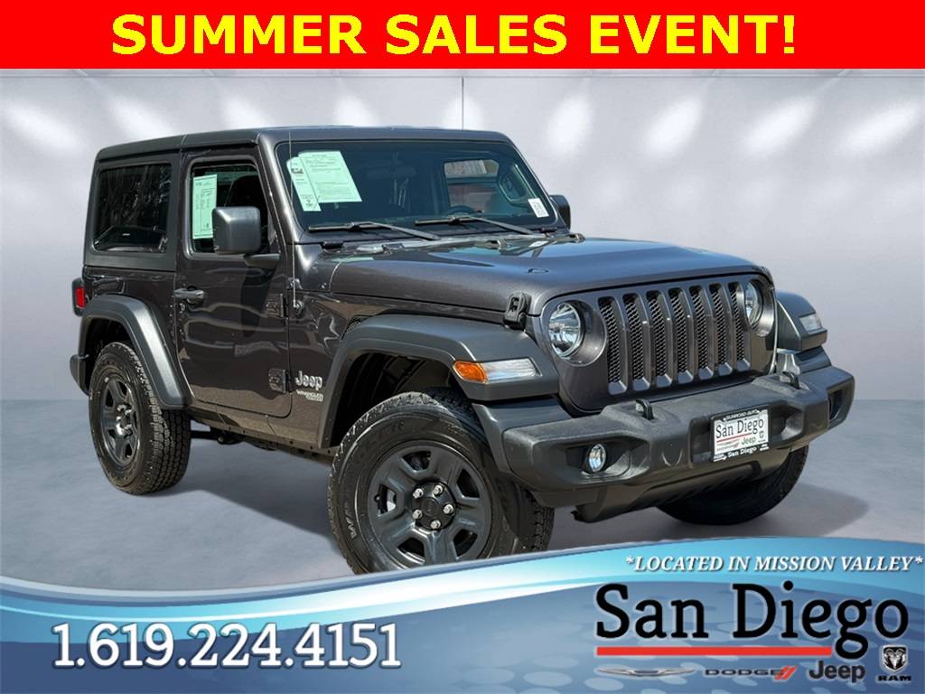 2018 Jeep Wrangler Sport — SUV — 27,810 mi — San Diego, CA