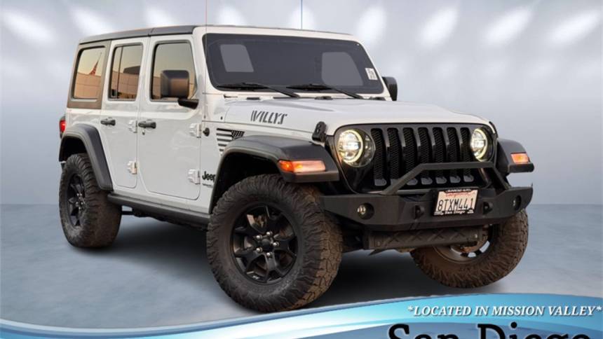 2021 Jeep Wrangler Willys — SUV — 74,210 mi — San Diego, CA