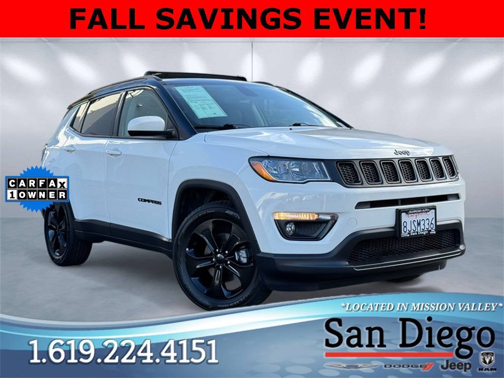 2019 Jeep Compass Altitude — SUV — 51,955 mi — San Diego, CA
