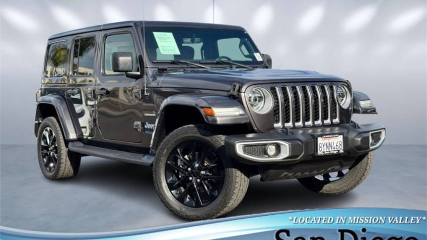 2021 Jeep Wrangler Sahara 4xe — SUV — 48,690 mi — San Diego, CA