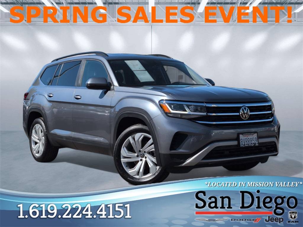 2021 Volkswagen Atlas SE with Technology — SUV — 63,221 mi — San Diego, CA