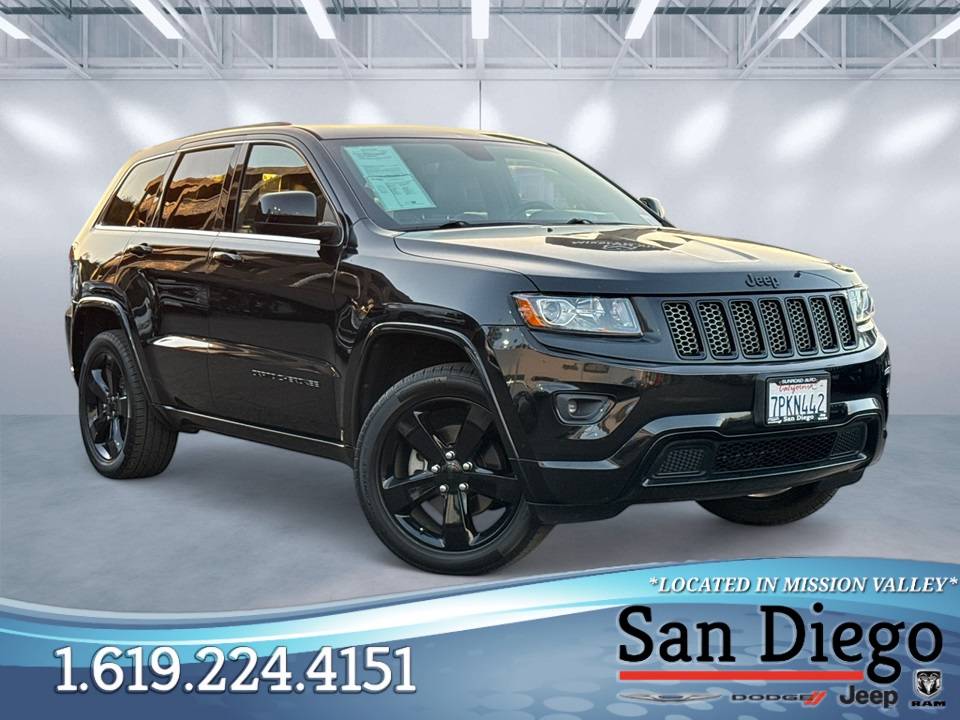 2015 Jeep Grand Cherokee Altitude — SUV — 76,675 mi — San Diego, CA