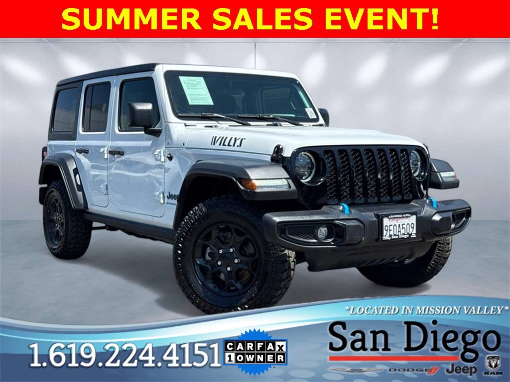 2023 Jeep Wrangler 4xe — SUV — 50,730 mi — San Diego, CA