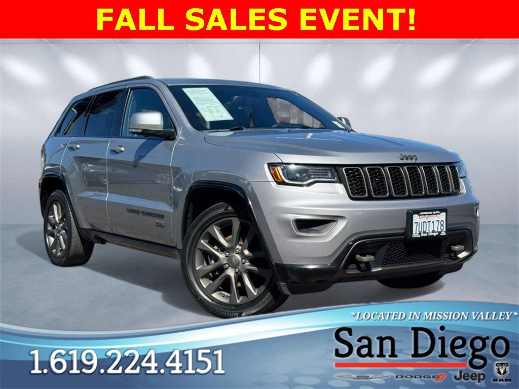 2016 Jeep Grand Cherokee Limited Anniversary — SUV — 159,859 mi — San Diego, CA